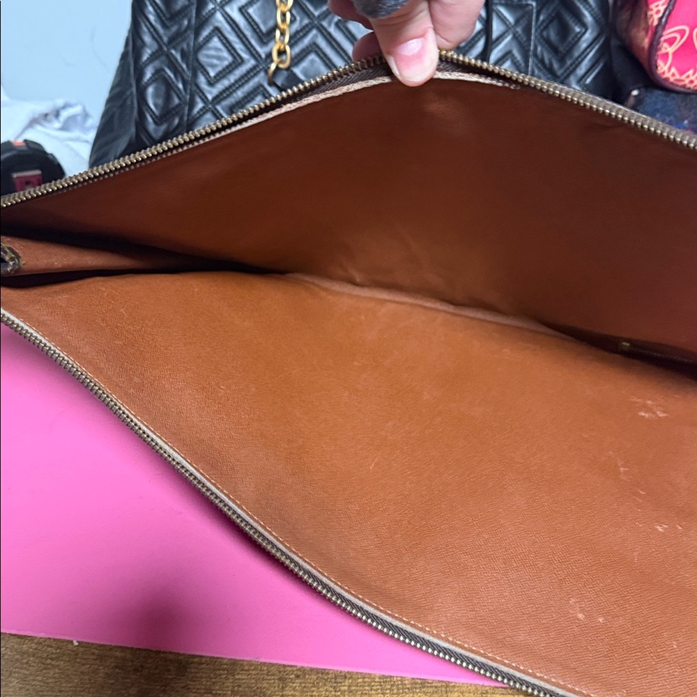 Louis Vuitton Brown Monogram Canvas Zip Portfolio - Picture 5 of 14